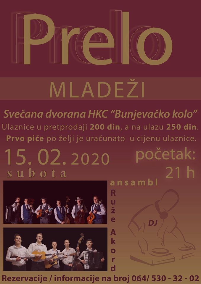 Prelo mladeži plakat