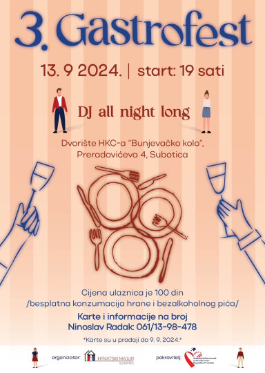 3. Gastrofest u organizaciji Hrvatskog Majura