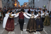 Folkloraši HKC-a Bunjevačko kolo iz Subotice na festivalu Leron