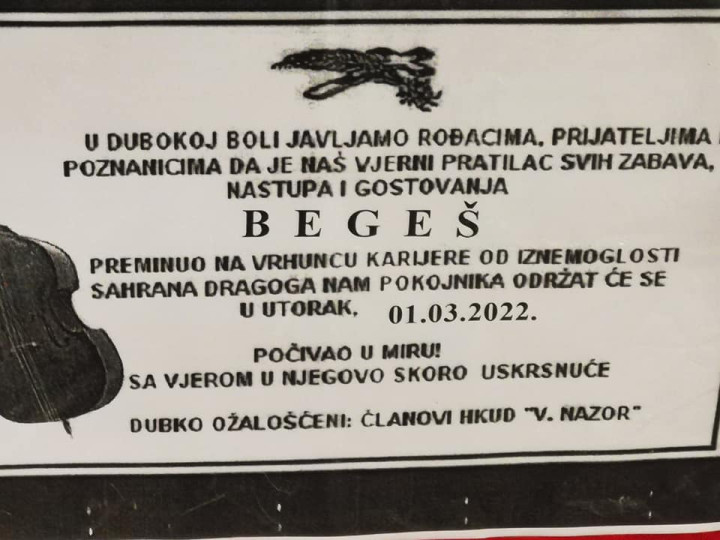 Pokladni običaj „Saranjivanje begeša“ u Somboru