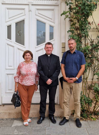 ZKVH u posjetu zrenjaninskom biskupu mons. Mirku Štefkoviću